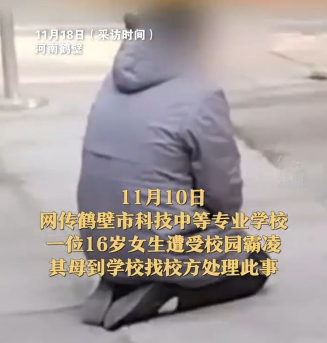 丧心病狂！鹤壁科技中专女生被霸凌-动鱼小窝